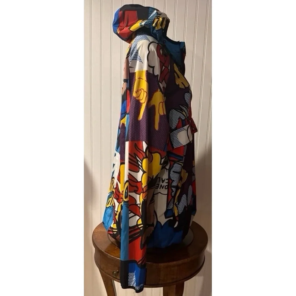 Reason hoodie windbreaker Lichtenstein style‎ comic Money Calls jacket - Picture 5 of 11